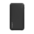 Cygnett ChargeUp Pocket 10K mAh Power Bank with Integrated Lightning (MFi) (10.5W) & USB-C (15W) Cable - Black (CY4406PBCHE), Compact Size