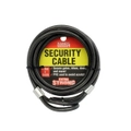 Security Cable PVC Black 1.8m x 6mm
