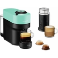 Nespresso Vertuo Pop Coffee Machine and Milk Frother Bundle, Mint - BNV150MIN