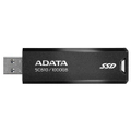 ADATA SC610 1TB Retractable USB Portable SSD [SC610-1000G-CBK/RD]