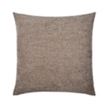 Amalfi Bellanger Chenille & Feather Cushion Taupe 50x50cm