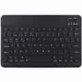 Universal Wireless Rechargeable Bluetooth Keyboard for iPad Samsung Lenovo Tablet Tab Microsoft Surface iOS Android Windows (Black)
