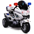 ROVO KIDS Ride On Motorcycle 6V Battery Electric Ride-On Toy Motorbike Police Bike