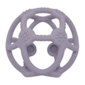 Playground by Living Textiles- Silicone Teething Ball - Lilac
