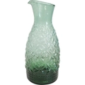 LVD Glass 29cm Wine Decanter Jug Drink Beverage Pitcher Glassware Mist Green