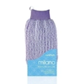 Caronlab Milano Body Exfoliating Massage Glove Mitt Wax Waxing Skin Purple