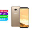 Samsung Galaxy S8 (64GB, Maple Gold) - Refurbished (Excellent)