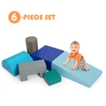 Costway Kids Large Soft Foam Blocks Toddler Climb Crawl Playset Indoor Activity Play Toys