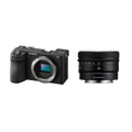 Sony Alpha A6700 Mirrorless Camera Street Bundle with Sony FE 24mm f/2.8 G Lens - Black