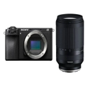 Sony Alpha A6700 Mirrorless Camera with Tamron 70-300mm F/4.5-6.3 Di III RXD Sony Lens - Black