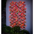 Solar Powered Expandable Cherry Blossom Trellis with 70 Warm White LED Lights