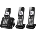 PANASONIC KXTGD323ALB Triple Handset Cordless Phone With Answering Machine KX-TGD323ALB Power Back