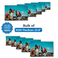 Bulk of 10x EIZO EV2450 FlexScan 23.8" Full HD Slim Frameless PC Monitor Display (NO STAND) - Refurbished (Grade A)