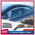 Weather Shields for Renault Megane series 3 B32 B95 Hatch 5D 2010-2016 Weathershields Window Visors