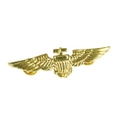 Gold Aviator Pin Metal Badge Senior Pilot Aircrew