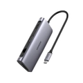 UGREEN UG-40873 USB-C To 3 USB 3.0 A+HDMI+VGA+RJ45 Gigabit+SD/TF+PD Converter [UG-40873]