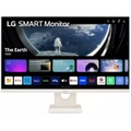 LG 27SR50F-W 27" Full HD Smart Monitor with WebOS - White Color - 1920x1080 , IPS Panel , 2x HDMI Port , [27SR50F-W]