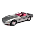Auto World 1:18 Scale Barbie Chevy Corvette 1986 Silver Pink Diecast Car Model