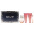 Michael Kors Wonderlust for Women 4 Pc Gift Set 3.4oz EDP Spray, 3.4oz Body Lotion, 3.4oz Shower Gel, 0.33 oz EDP Spray