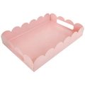 Urban Products Halcyon Petal Dinnerware Serving Tray Dinnerware Pink 25cm