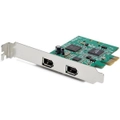 StarTech PEX1394A2V2 FireWire Card - PCIe FireWire - 2 Port [PEX1394A2V2]