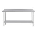 Vogue Wall Table St/St - 1800x600mm 70 3/4x23 1/2" (60mm Upstand)