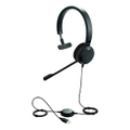 Jabra 4993-829-409 Evolve 20 UC Mono SE Professional Headset, Active Noise-cancelling, HD