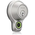 Lockly Flex Touch Smart Lock, Deadbolt, Fingerprint, Satin Nickel [PGD7YAZSN]
