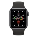 Apple Watch 44mm S5 (Cellular) - Space Grey Al Case w/ Black Sport Band [Refurbished] - Excellent