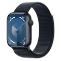 Apple Watch Series 9 45mm Midnight Aluminium Case GPS Sport Loop