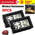 5pcs Mini Digital LCD Hygrometer Humidity Mete Tester Temperature Thermometer AU