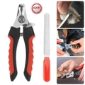 Pet Dog Cat Nail Clippers Professional Toe Trimmer Steel Clipper Grooming Tool