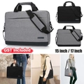 Laptop Shoulder Bag Sleeve Briefcase Case For Macbook Lenovo HP Dell Sony 15-17
