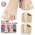 2/4PCS Bunion Corrector Toe Splint Straightener Hallux Valgus Foot Separator