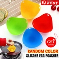 1-12Pcs Silicone Egg Poacher Poaching Pods Pan Poached Cups Moulds For Kitchen