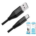 8ware 8W-SAMR1 8Ware Premium 1m Samsung Certified Fast Speed Charging & Data USB-C Type C Cable