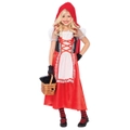 Hobbypos Little Red Riding Hood Red Cape Story Fairytale Book Week Girls Costume