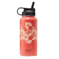 Wiltshire Stainless Steel Cold/Hot Water Drinking Bottle Flamingo Pink 900ml