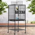 ADVWIN Bird Cage 146CM Large Aviary Parrot Aviary Pet Cage With Wheels