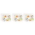 3x Rifle Paper Co 10.7x14cm Blank Single Greeting Card w/ Envelope Party Animals