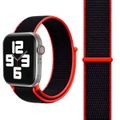 For Apple Watch Series 3,38-mm Case,Nylon Watch Band,Fastener,Red