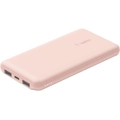 Belkin BOOST↑CHARGE Power Bank - Rose Gold - For iPhone - Lithium Ion (Li-Ion) - 10000 mAh - 3 x USB - Rose Gold