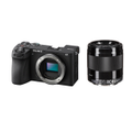 Sony Alpha A6700 Mirrorless Camera Portrait Bundle with Sony E 50mm f/1.8 OSS Lens - Black