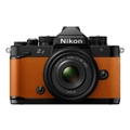 Nikon Z f Mirrorless Camera (Sunset Orange) with 40mm f/2 Lens - Black