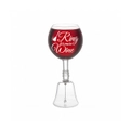 BigMouth Inc. 410ml The Ring For More Wine Glass w/ Bell Party Novelty Cup Clear