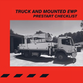 Truck and Mounted EWP Prestart Checklist Books
