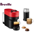 Breville Nespresso Vertuo Pop Coffee Machine 1.1L Bundle - Red BNV150RED4JAN1