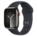 Apple Watch Series 9 41mm Graphite Stainless Steel Case GPS + Cellular (S/M)