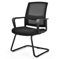 Costway Executive Office Computer Chair Visitor Chair w/Adjustable Lumbar Support Gaming Work Study Meeting Room