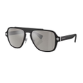 Mens Versace Sunglasses Ve2199 Matt Black/ Light Grey Mirror Silver Sunnies